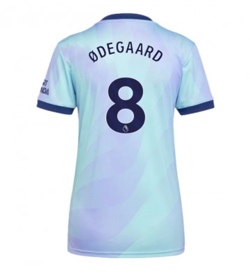 Arsenal Martin Odegaard #8 Tercera Equipación Mujer 2024-25 Manga Corta